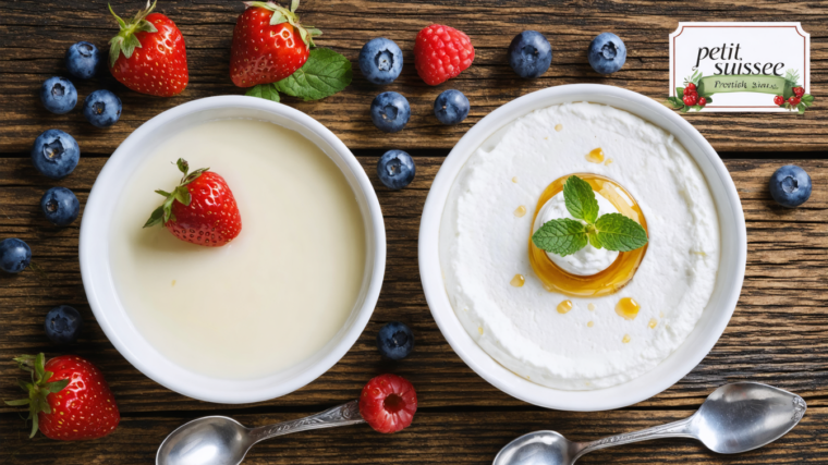 découvrez les différences entre le petit suisse et le fromage blanc pour choisir le produit laitier qui correspond le mieux à vos envies et besoins nutritionnels.