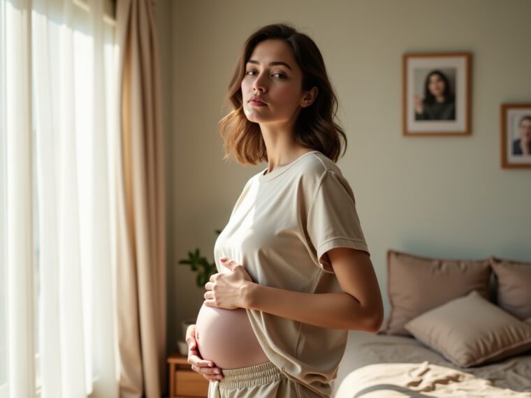 Ventre gonflé sous la poitrine chez la femme : comprendre les causes et solutions